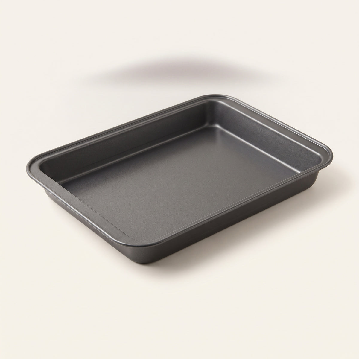 Bandeja de horno antiadherente con reborde alto